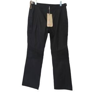 Icon Leathers Bombshell Motto Motorcycle Black Women Pant's 9 NWT MSRP $275